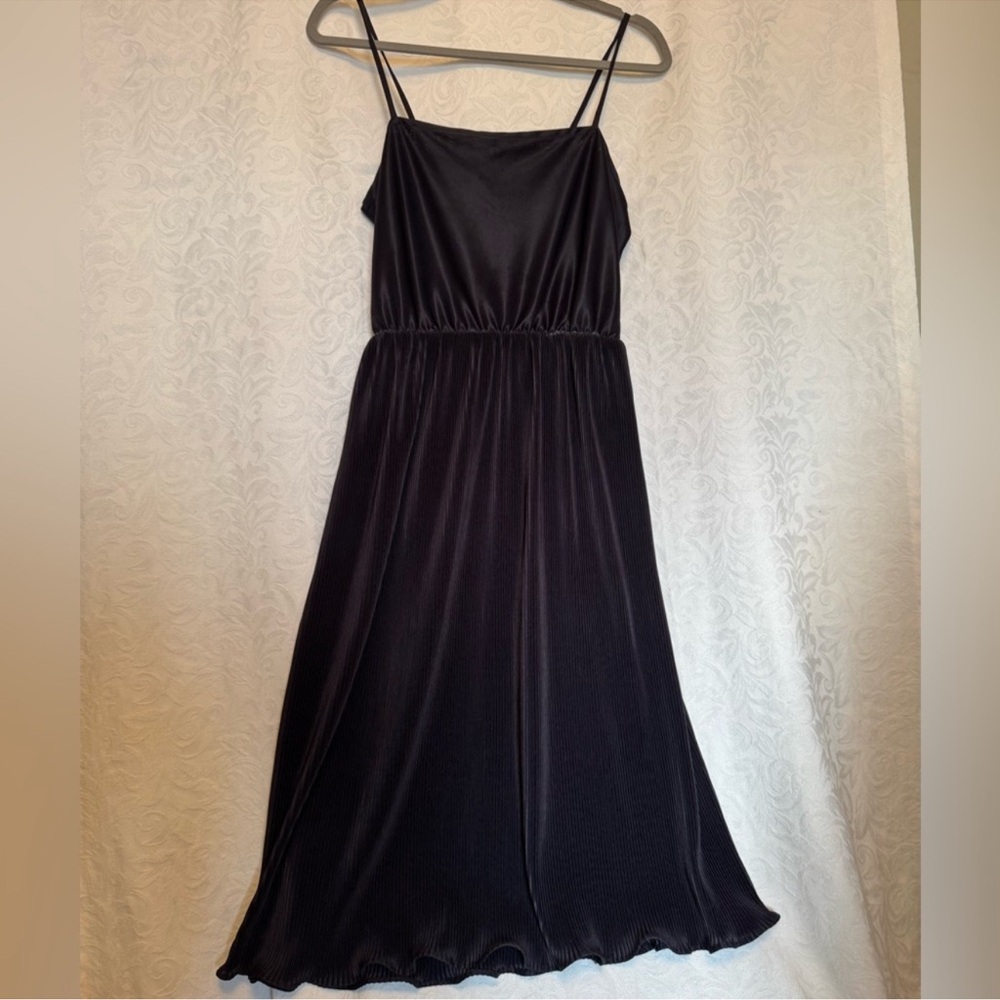 2 piece! Spaghetti Strap Disco dress with Coverup